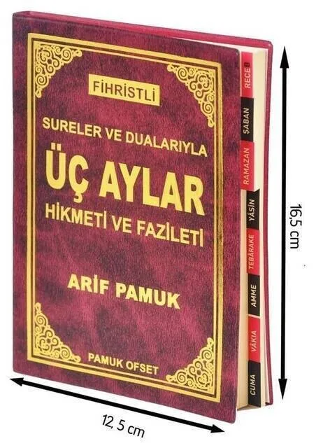 

IQRAH Suras and Dualarıyla Three Months Wisdom and Fazileti-Fihristli-1306