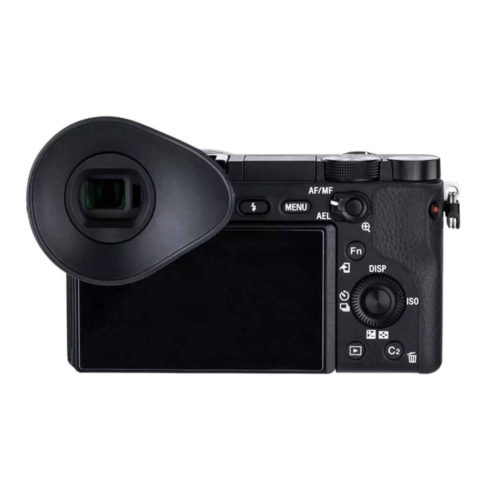 

Soft Silicone Outdoor Clearer Large Cover Camera Eyecup 360 Degree Rotate Simple Ergonomic Parts For Sony A6000 A6300 NEX-7