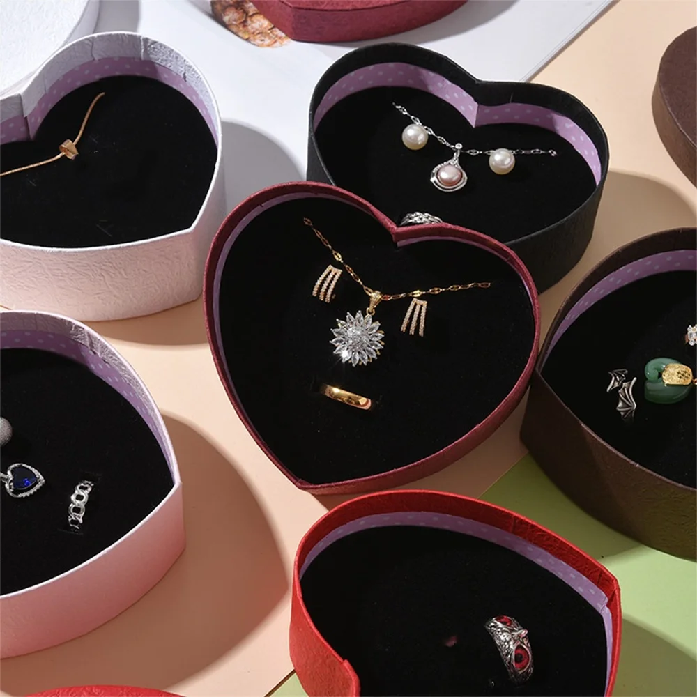 Подарочная коробка для ювелирных изделий в форме сердца с любовью браслетов
