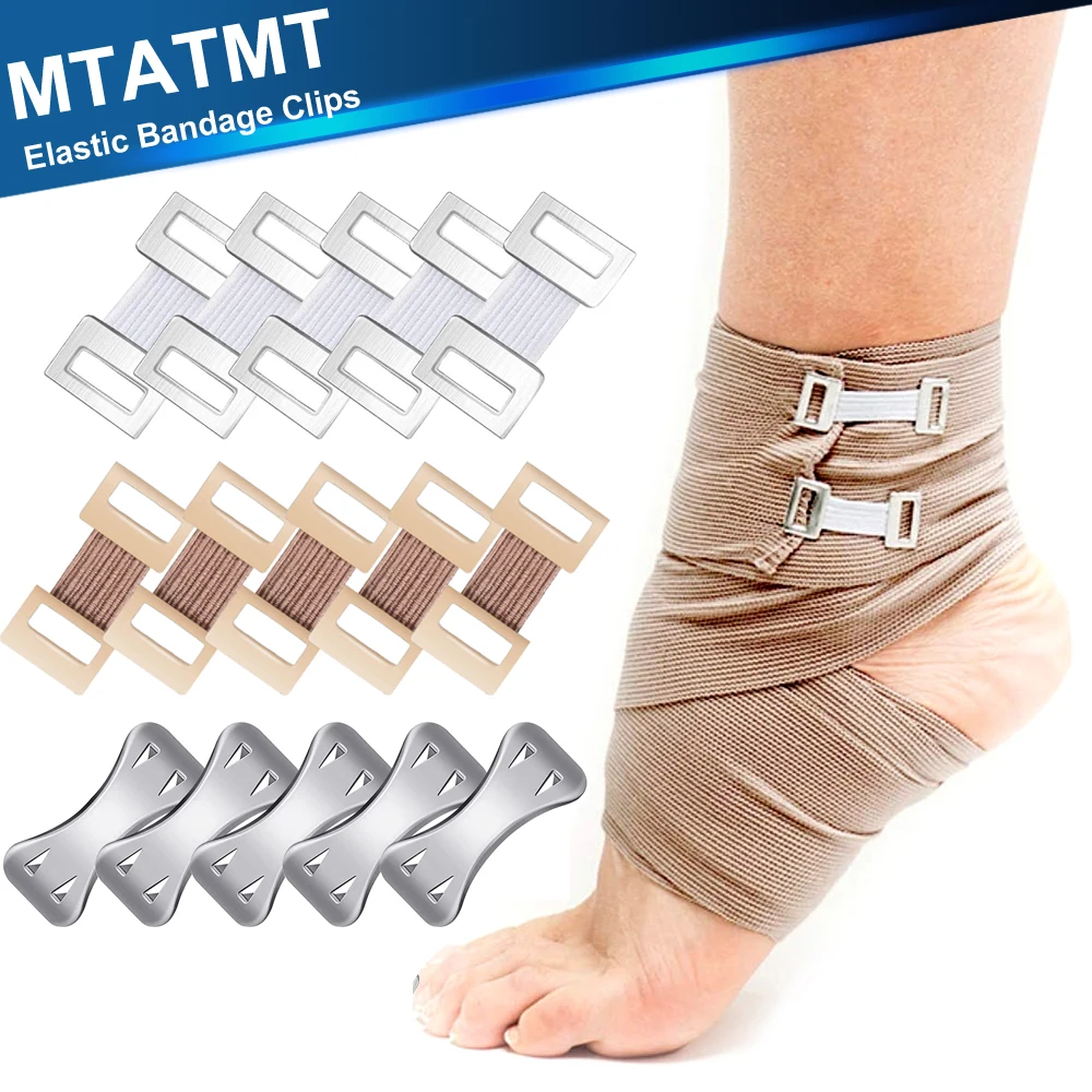 10 шт./компл. зажимы для эластичных бинтов, зажимы для бинтов с ...