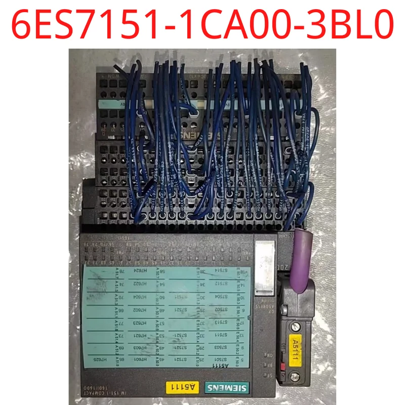 

used Siemens test ok real 6ES7151-1CA00-3BL0 ET 200S Compact, 16 DI/16 DQ STD 24 V DC, 3 ms,; 24 V DC, 0.5 A expandable by up t