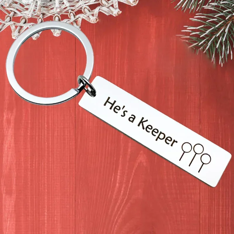 Металлический брелок Он Хранитель кулон муж жена пара для ключей юбилей День