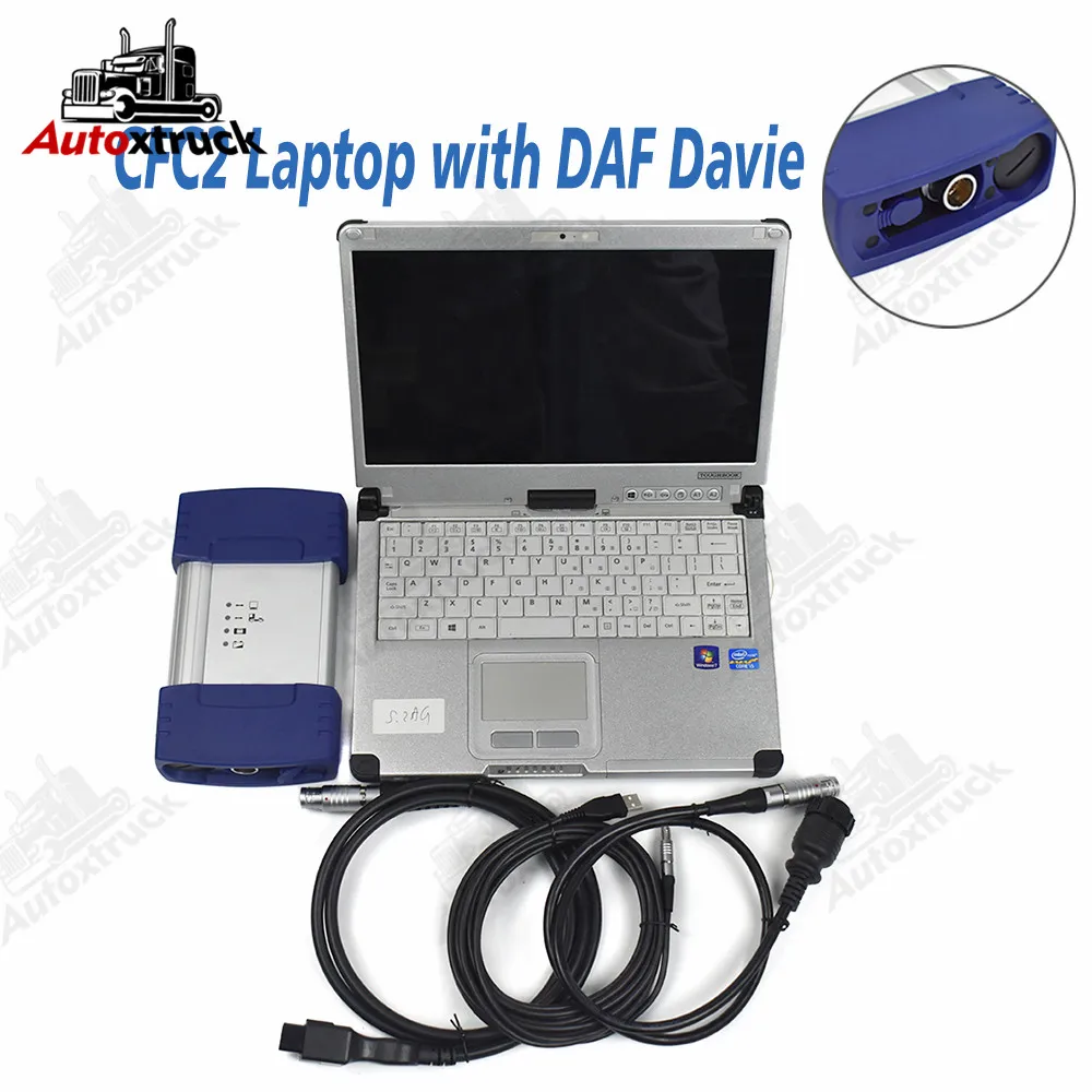 

Диагностический комплект для ноутбука DAF 560 MUX Paccar с CFC2 CF-C2, диагностические инструменты для грузовика DAF DAVIE 5.6.1