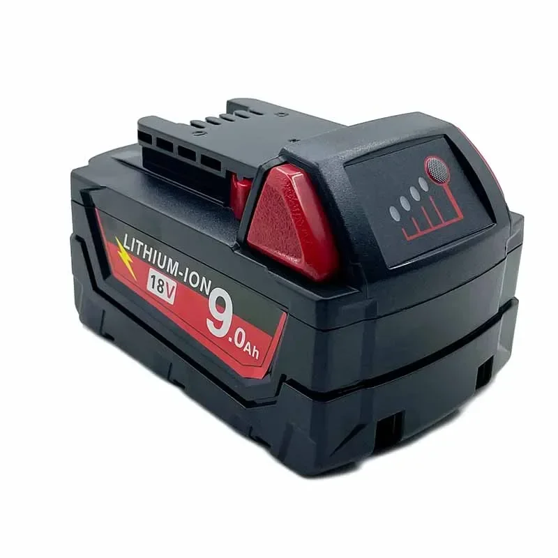 Новинка для Milwaukee 18 В 9 0 Ач сменная литиевая батарея M18 XC 48-11-1860 48-11-1850 48-11-1840 48-11-1820