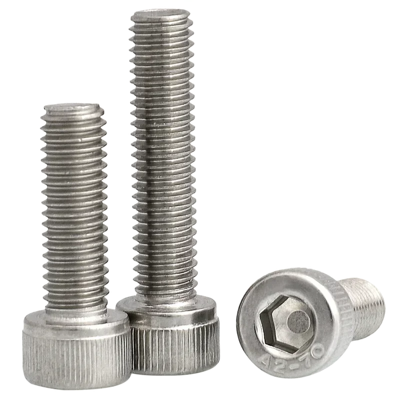 

5 шт. болт с шестигранной головкой DIN912 M10 A2 304, винт с шестигранной головкой и головкой под торцевой ключ, метрическая резьба L = 16-45 мм, 20 мм, 25 мм