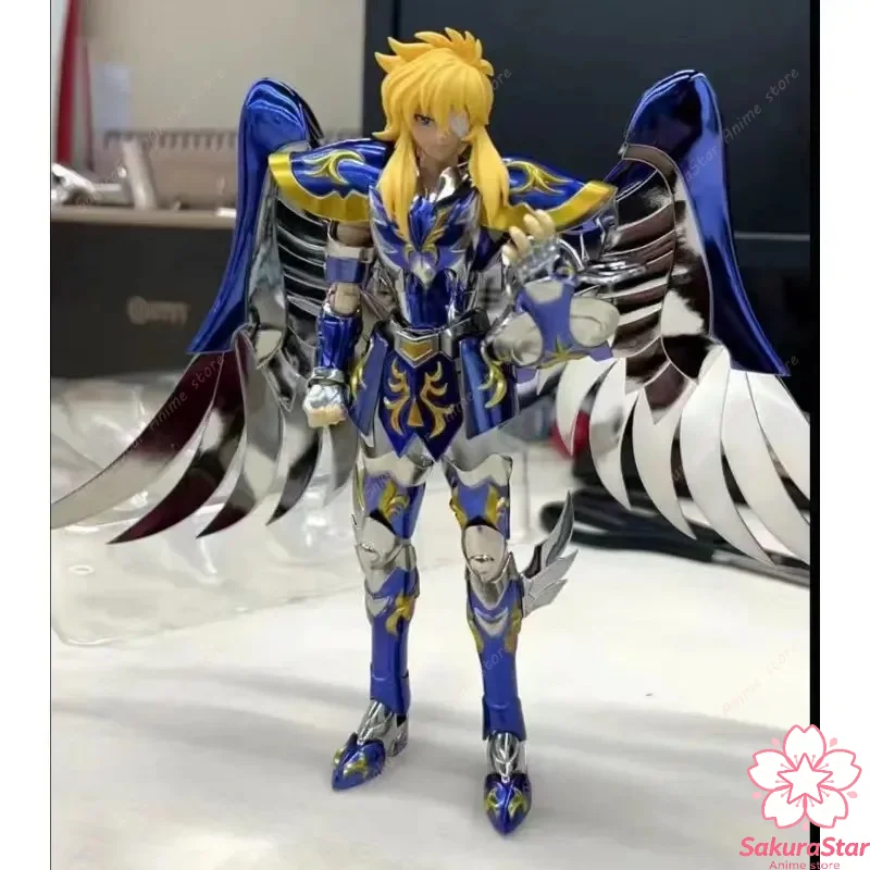 Фото В наличии: Модель ST Saint Seiya Myth Cloth EX Cygnus Hyoga SOG, металлическая броня, фигурка рыцаря Зодиака, модель. №5