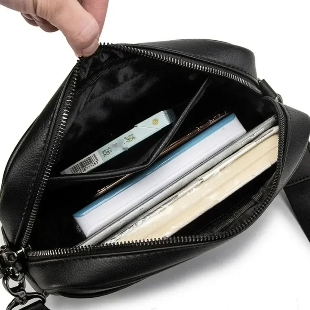 Роскошная деловая сумка через плечо для мужчин дизайнерская клетчатая