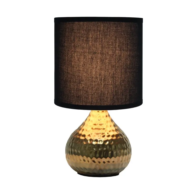 

Gold Drip Mini Table Lamp - Black