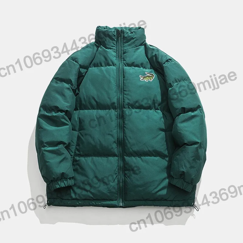 2022 Winter Y2K color basic embroidery for men and women thickened thermal polyester taffeta jacket down jacket cotton jacket