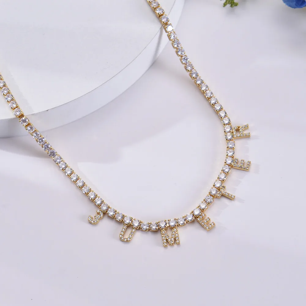 Ожерелье-чокер с надписью Initial 3 метра