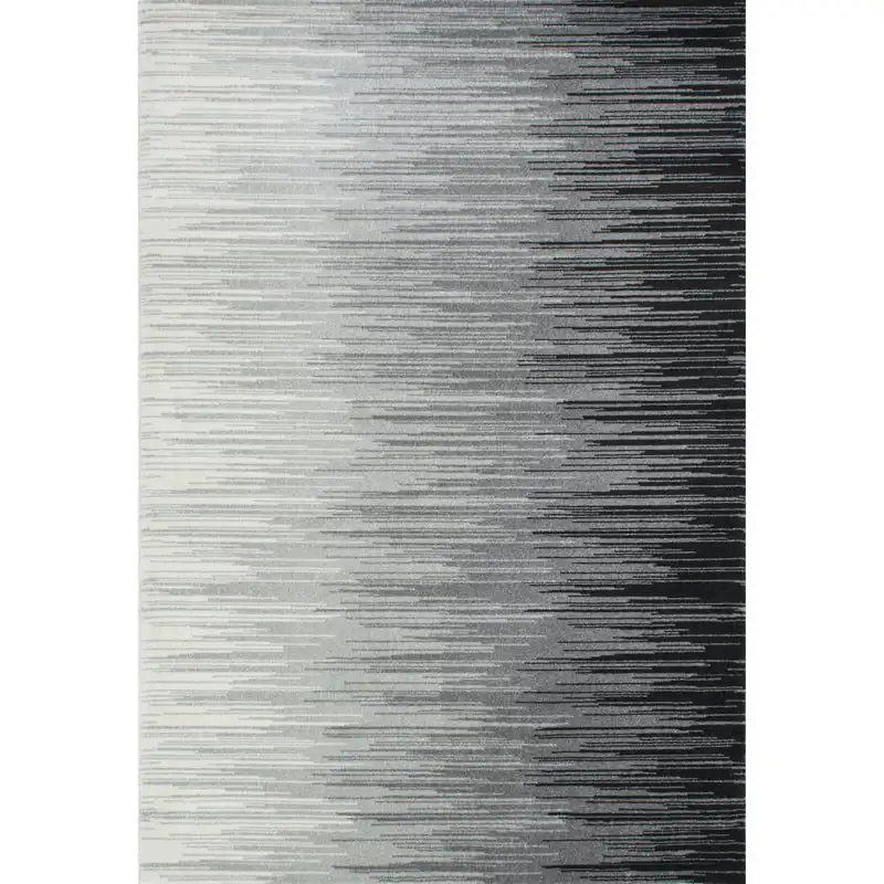 

Ombre Area Rug, 8', Black
