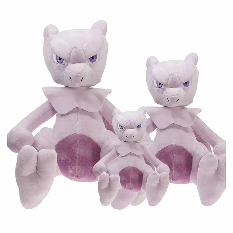 

Плюшевая игрушка Mewtwo 15-35 см, мягкая Розовая кукла животного мечты для детей, подарок на день рождения