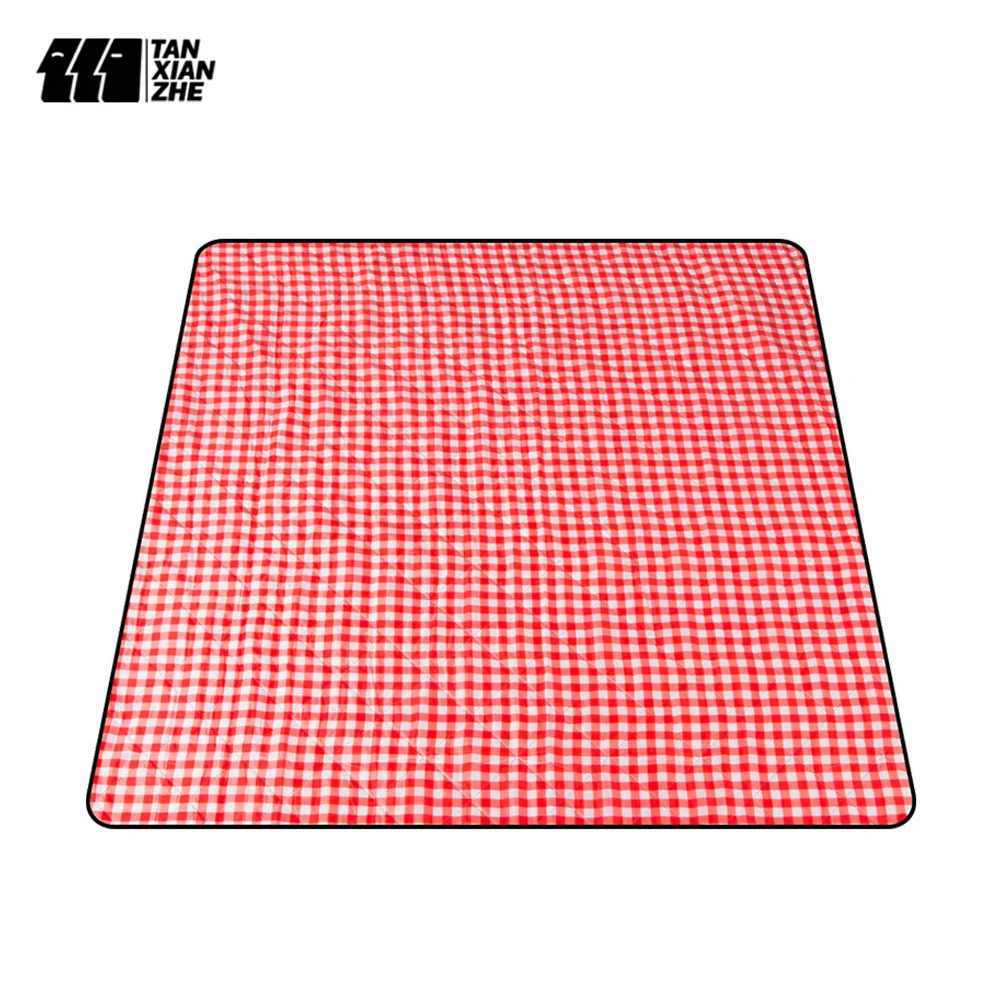 

TANXIANZHE Picnic Mat Camping Mat Outdoor Portable Beach Blanket Folding Mat Thick Waterproof Camping Equipment Mat