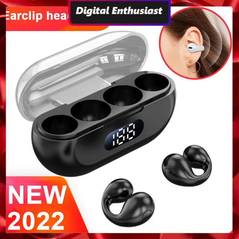 

Power Display Earbuds Waterproof Sport Headset Wireless Headphones With Microphone Earphones Earphone Touch Control