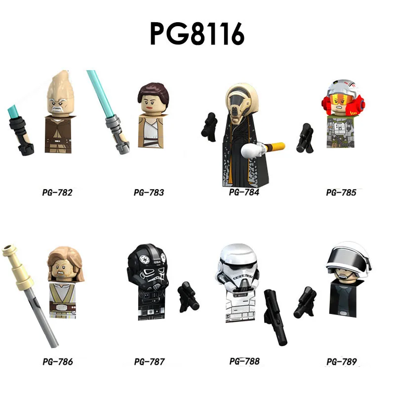 

PG8116 Clone Soldier Mini Robot Figure Building BricksBB8 Small Particle Building Blocks Toys Boy Anime Figure Minifigures
