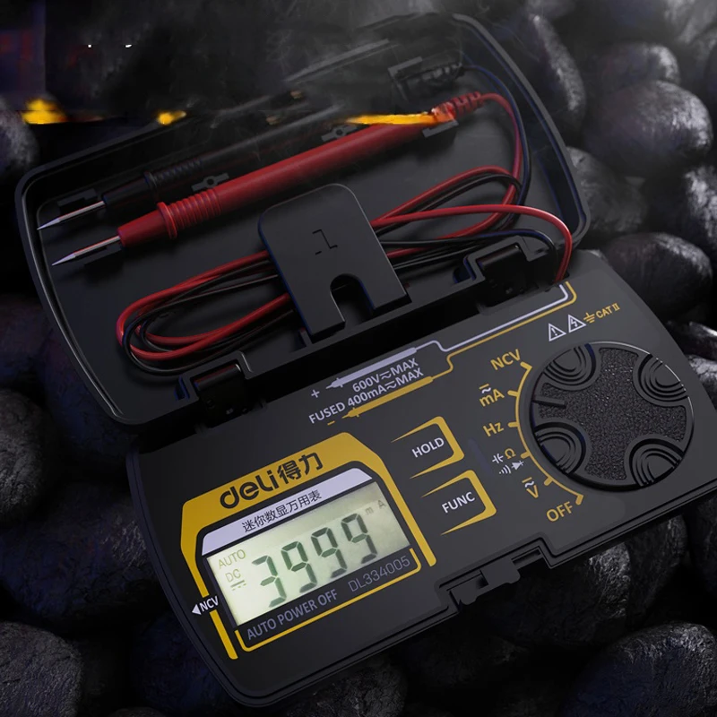 

Цифровой мини-мультиметр Xiaomi, портативный Электрический измеритель напряжения, сопротивления, емкости и частоты, AC/DC, Бесконтактный индика...