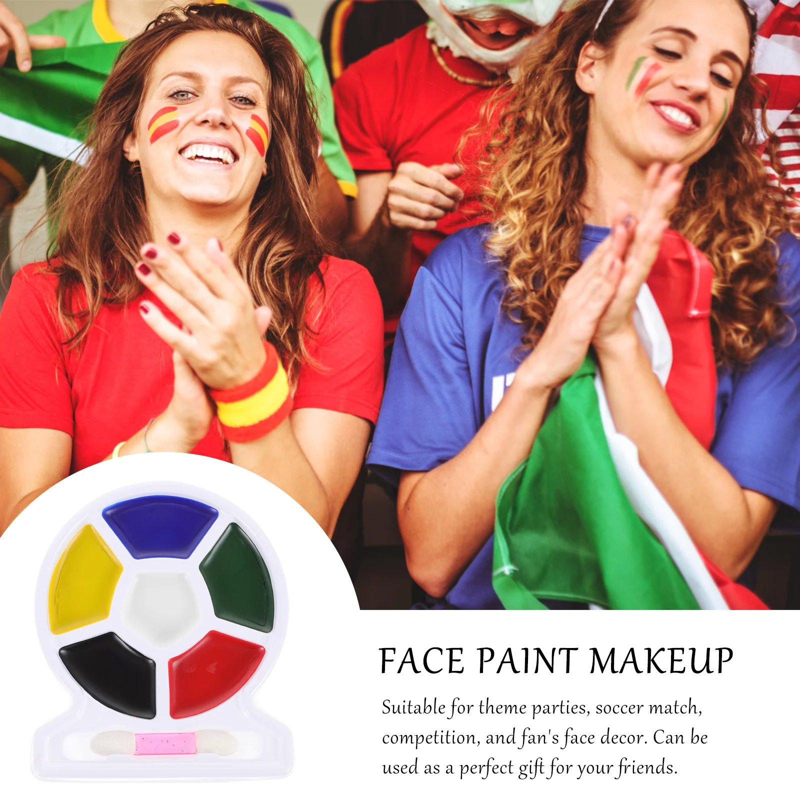 

4pcs Body Festival Safe Makeup For Painting Kits Makeup