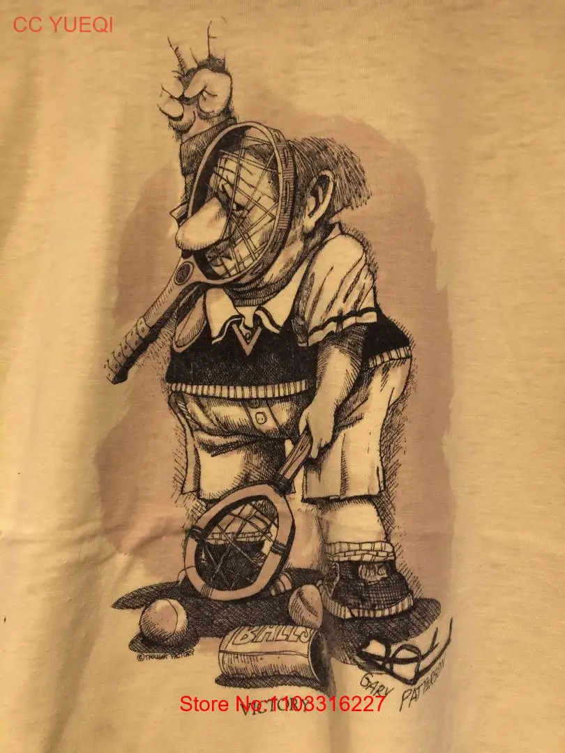 GARY PATERSON Винтажная футболка 70-х годов Ким Таку Масаки Сугата