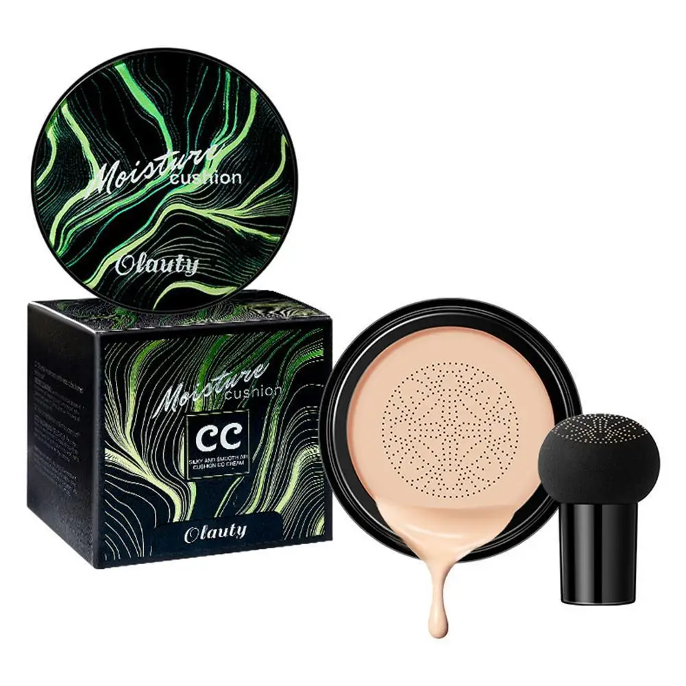 

CC Mushroom Head Air Cushion Cream Foundation Concealer BB Cream Long Lasting Makeup Natural Coverage Isolation Beauty Makeup