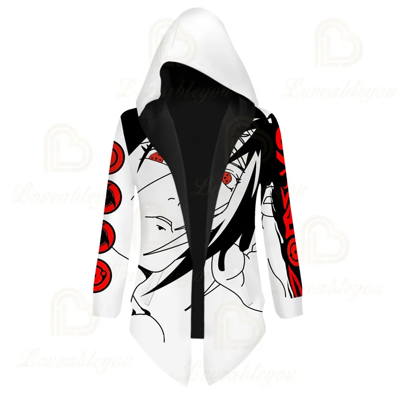 Костюм для косплея аниме Акацуки Тренч Итачи учихи повседневная накидка