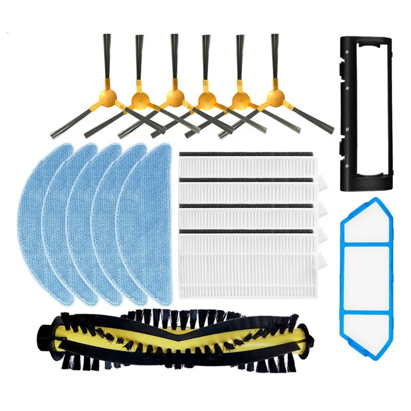

Hepa Filter Mop Brush For Neatsvor X500 X520 X600 Pro Tesvor X500 T8 S6 Ikhos Create Netbot S15 Vacuum Cleaner Parts