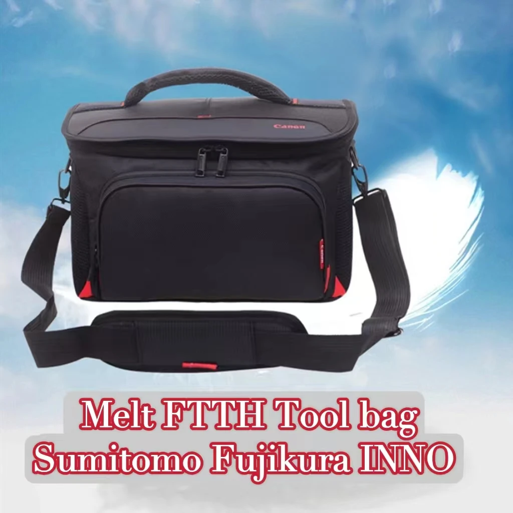 Melt FTTH Speci Tool Bag  Fiber Optic Fusion Splicer Machine Wear-resistant Waterproof Anti-seismic Package