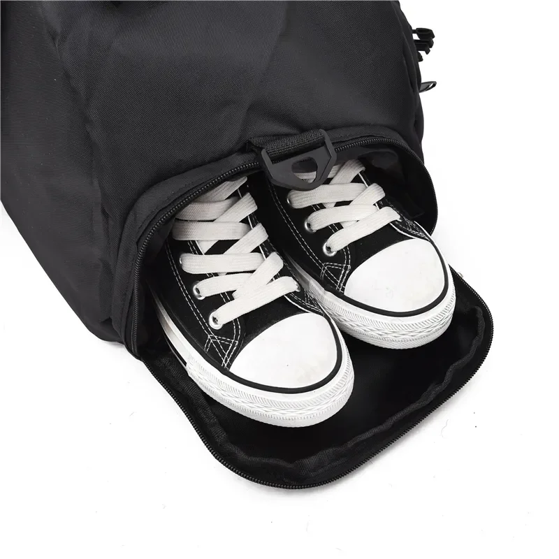 Brand New Men Sport Gym Bag for Women Fitness Waterproof Outdoor Separate Space for Shoes Hide Backpack Sac De Sport T60
