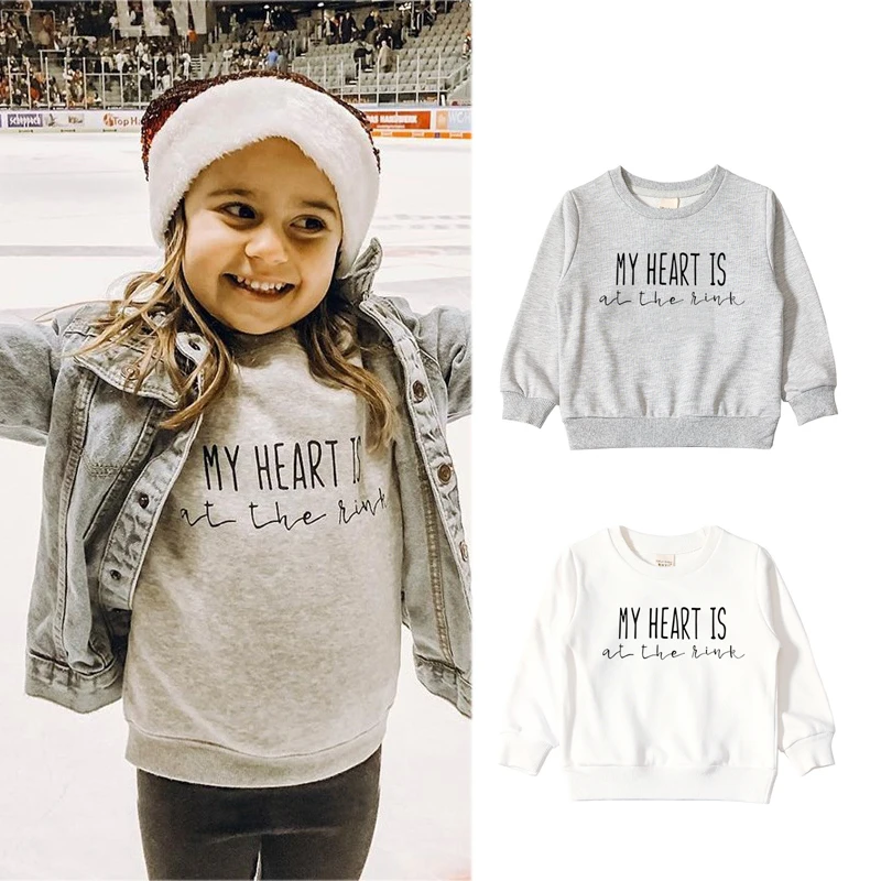 

Kids Sweatshirts 2022 New Autumn Boys Girls Fashion Letter Print Pullover Sweaters Outwear Toddler Cotton Clothes