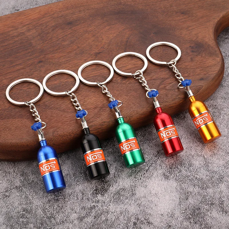Брелок nitro Turbo NOS из оксида нитроса Touch Speed Стиль ключей с брелоком алюминиевого