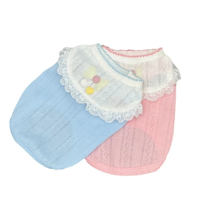 

Cotton Cat Small Dog Vest Summer Pet Clothes for Chihuahua Yorkshire Pomeranian Shih Tzu Maltese Poodle Puppy Clothing Costumes