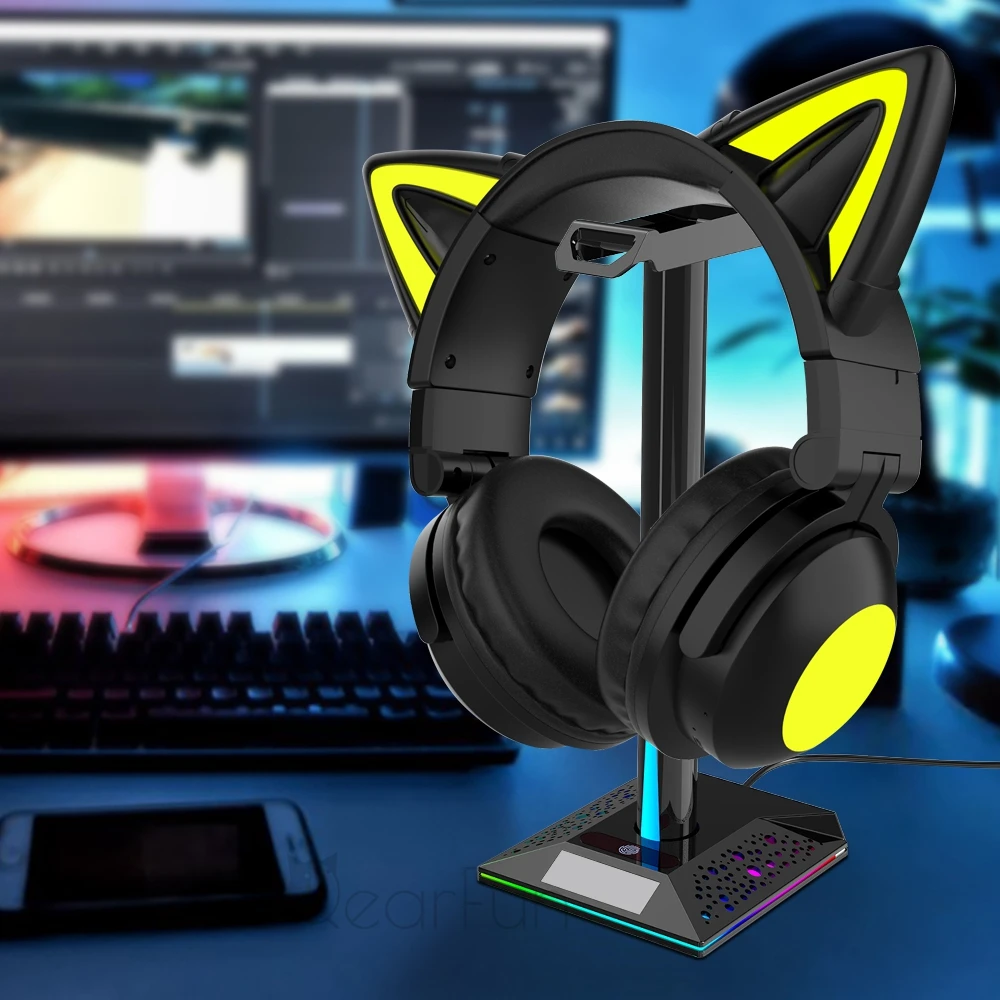 Подставка для наушников ПК с USB-разъемом |