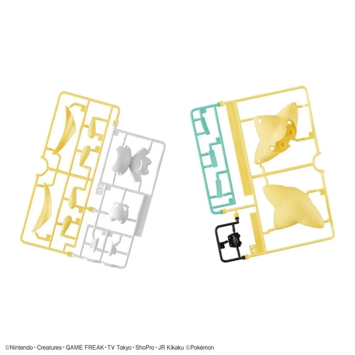 Фото Оригинальный Bandai, оригинальная в наличии Pokemon PLAMO Pokepla 23-Jirachi, коллекция аниме, наборы моделей экшн-фигурок, подарок для мальчика и девочки №4