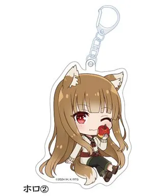 Фото Аниме Spice and Wolf акриловый брелок модель косплей держатель тарелки для фанатов на день рождения Рождественский декор стола тарелка подарок №3