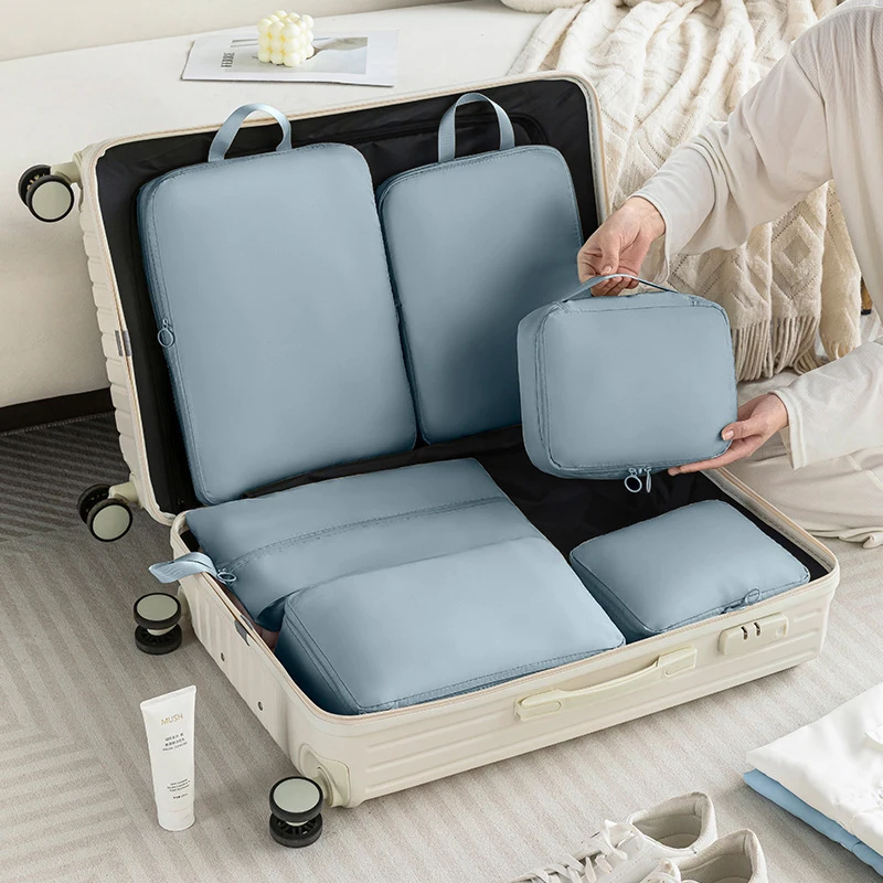 Компрессионная упаковка в виде кубиков дорожные сумки для обуви носков нижнего