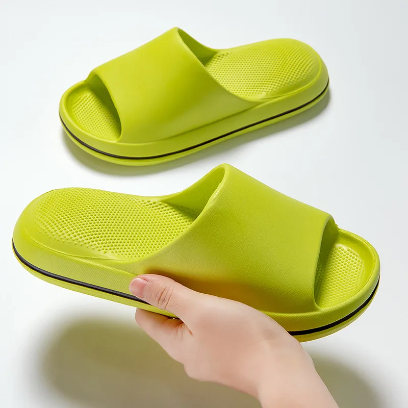 

Summer Slippers Women Round Toe Womens Shoes 2023 Antiskid Bathroom Slippers Neutral EVA Outdoor Casual Shoe Solid Color Sandals