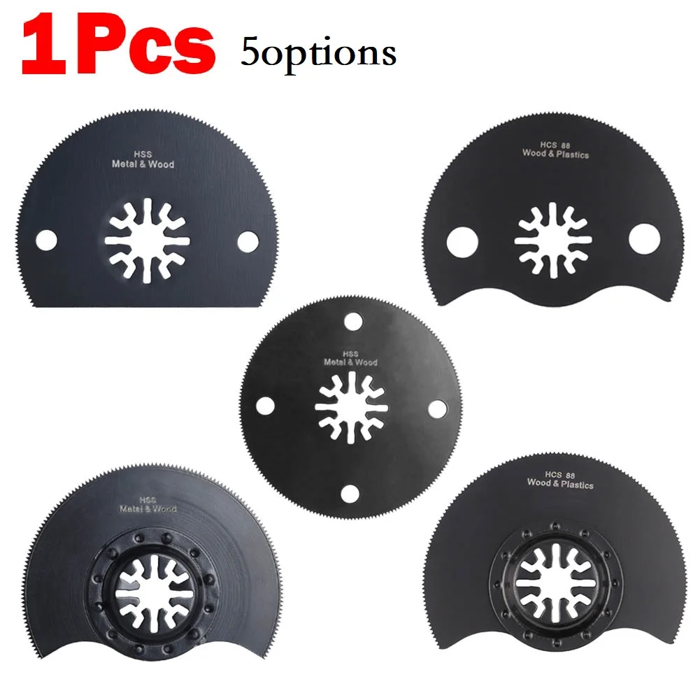 

88mm HCS/HSS Flush/Flat Segment Saw Blade Semi-Circle Blade Oscillating Multi Tool Saw Blades For Multimaster Power Tools