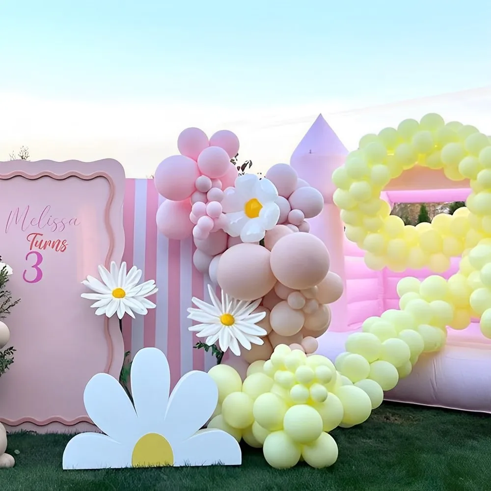 

DIY Daisy Cutouts Daisy Themed Party KT Board Sunflower Balloon Backdrop Baby Shower Girl Birthday Party Wedding Decor Cardboard