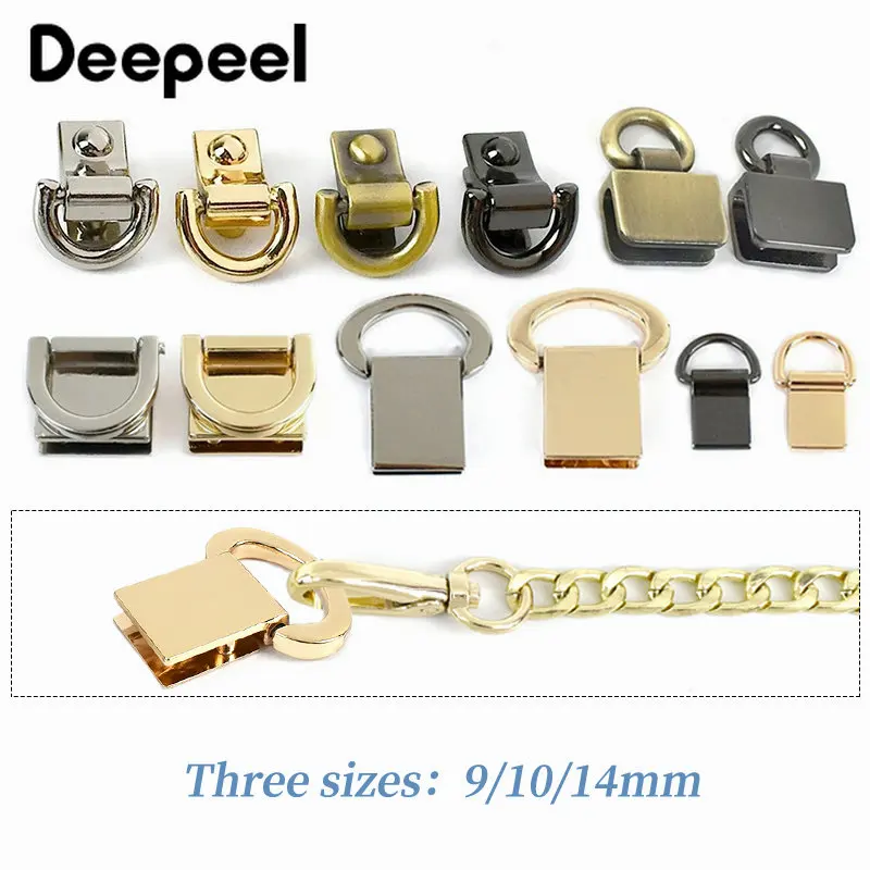 

5/10 шт., Металлические Боковые зажимы для сумки