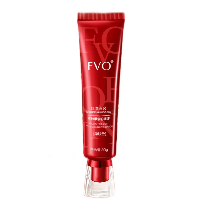 

FVO Cosmetic CC Cream Full Cover Face Base Concealer FV Liquid Foundation Makeup Whitening Your Skin waterproof lasting Bperfect