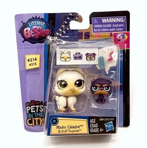 Hasbro Littlest Pet Shop Мини-фигурка котенка