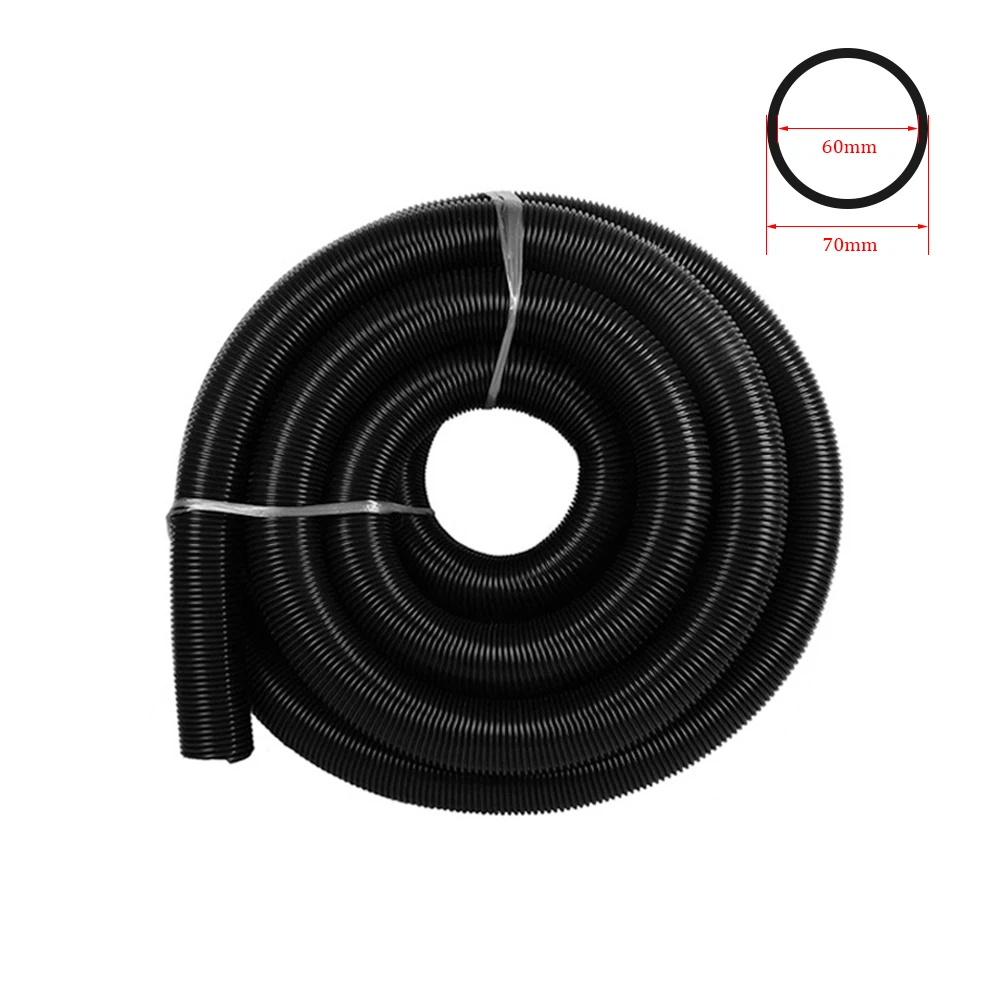 

Vacuum Cleaner Hose inner 60mm General Soft Pipe Industrial Vacuum Cleaner Bellows Durable Straws Vacuum Tube outer 70mm