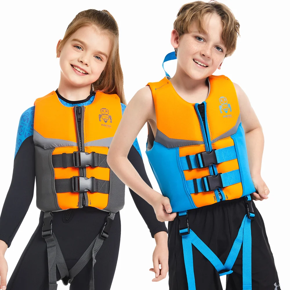 

Children Snorkel Vest Life Jacket for Boys Girls Buoyancy Swim Vests Kids Surf Buoyancy Swimwear Flotation Swimming Aid