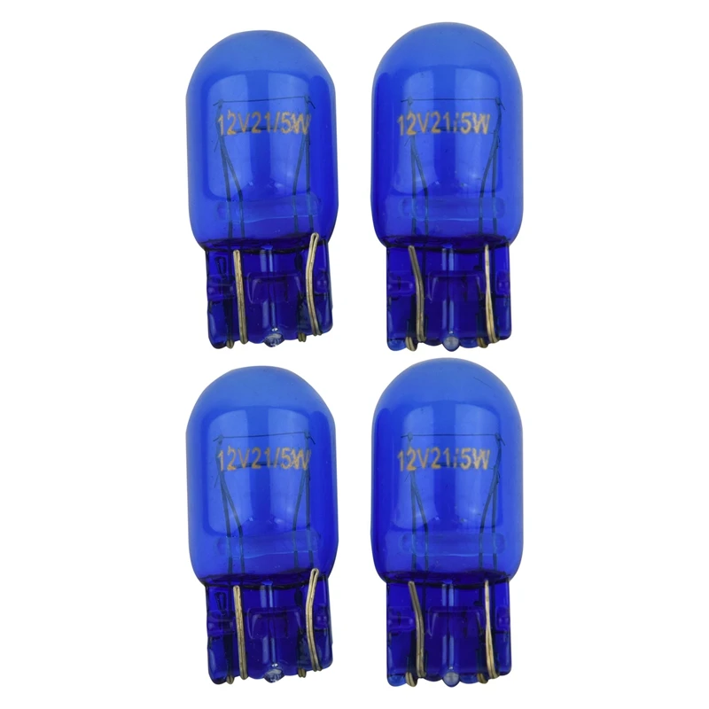 

4 X W21 5W T20 580 двойная нить боковой свет 7443 супер белые HID ксеноновые лампы 6000K