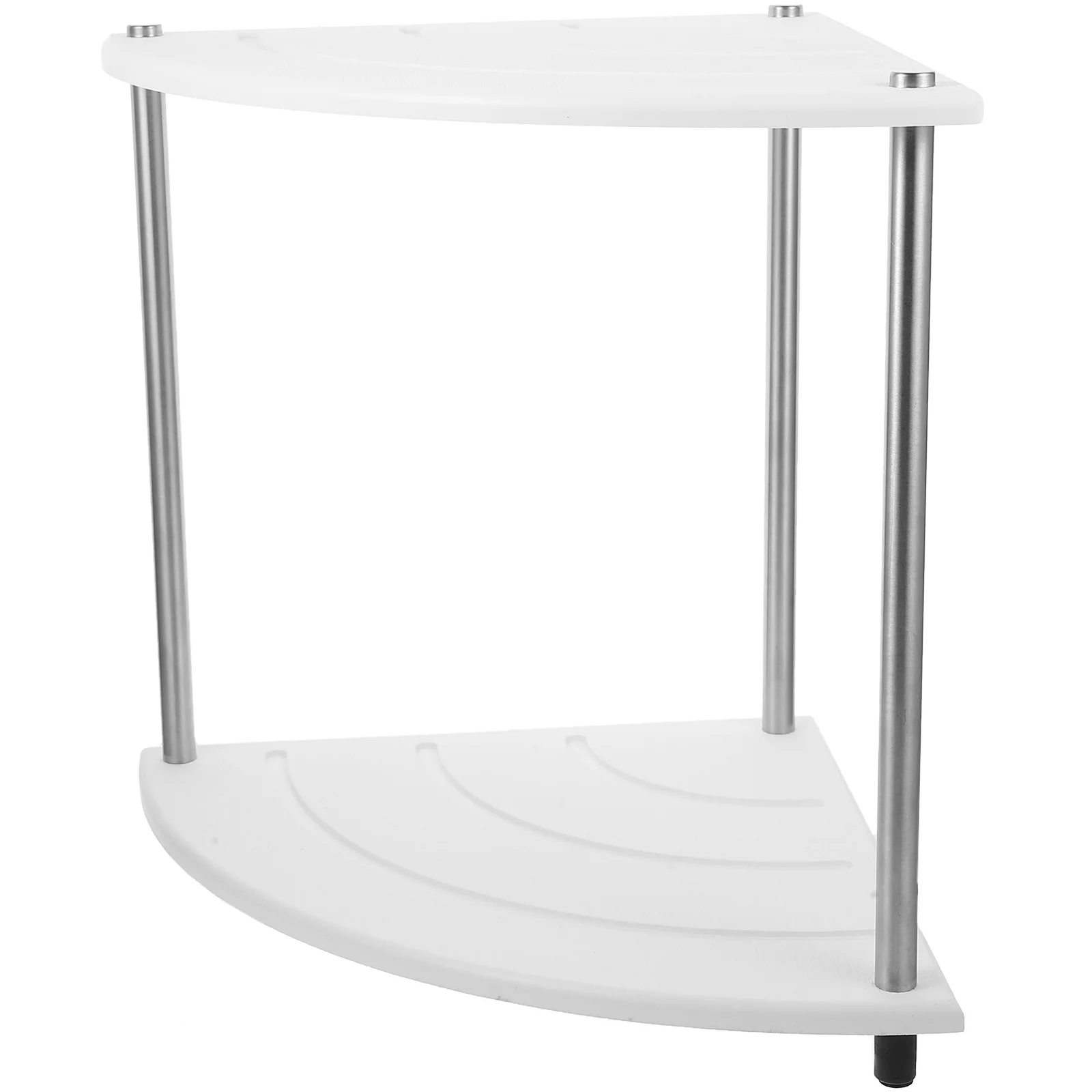 

Bathroom Sink Organizer Countertop Skincare Double Layer Corner Storage Shelf Decor Organizers