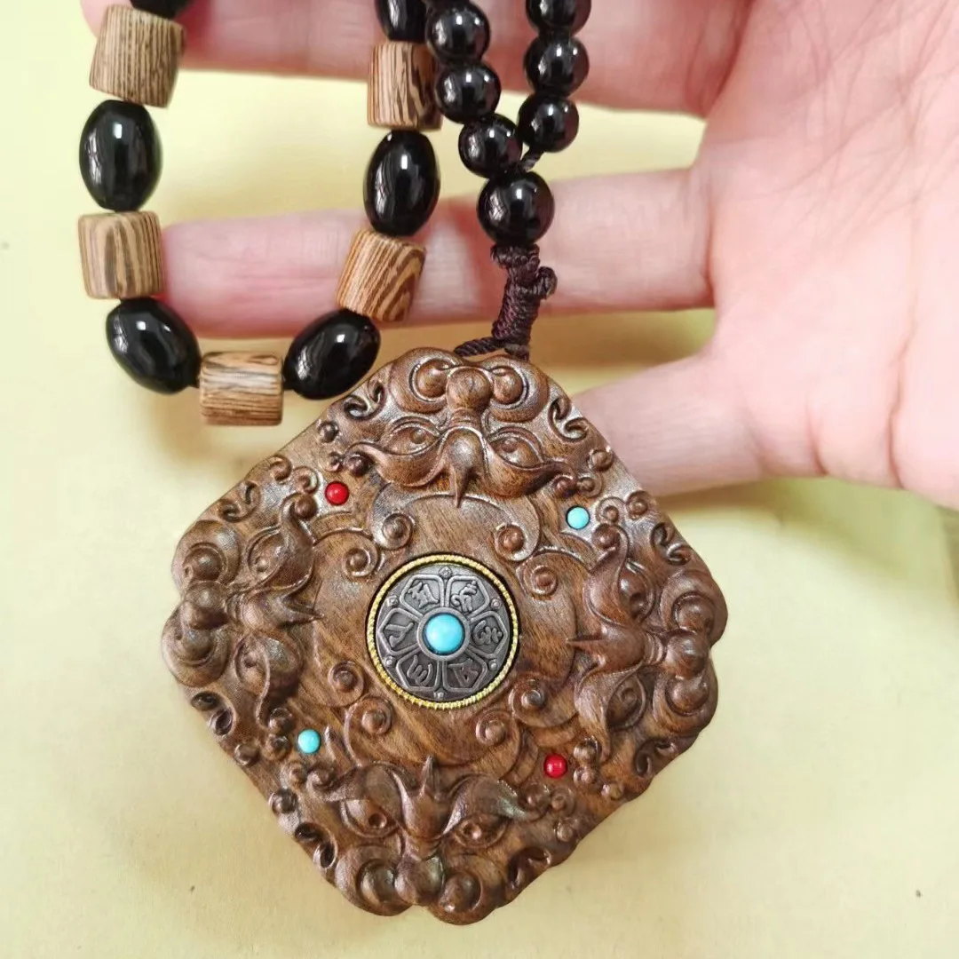 

Bafang Laicai Pendant Agarwood Necklace women