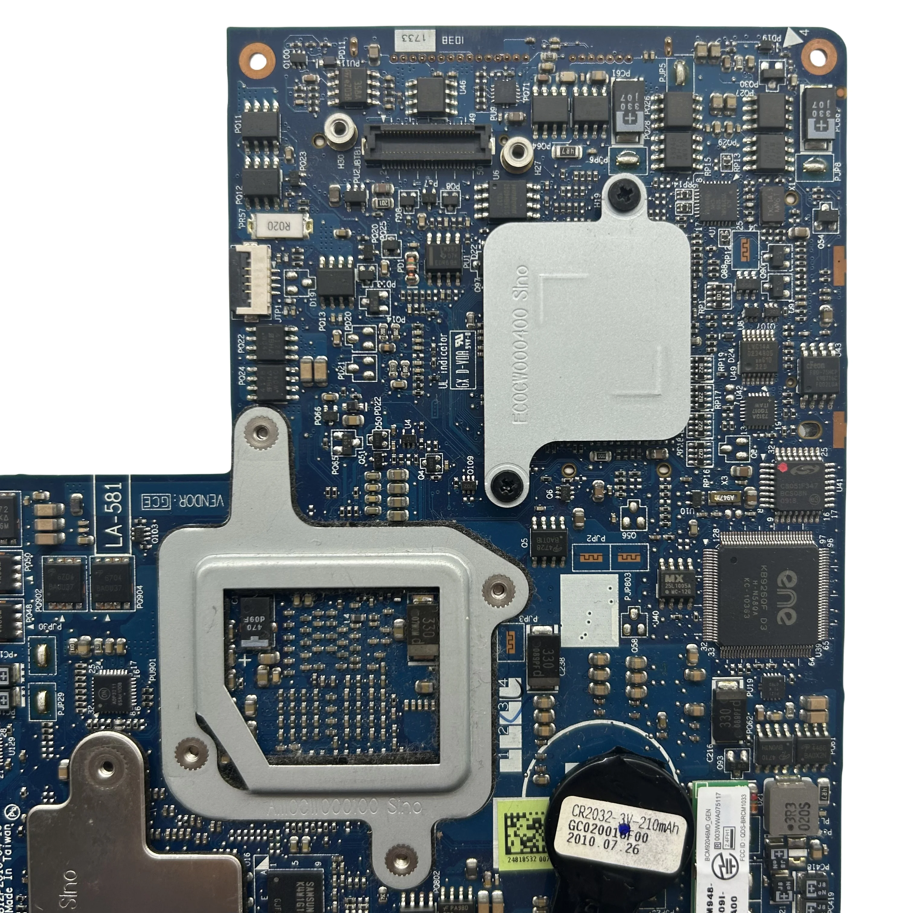 NAP10 LA-5812P для ноутбука Dell M11X R2 CN-OHRNOP с процессором I7-640U 1G 100% протестировано работает