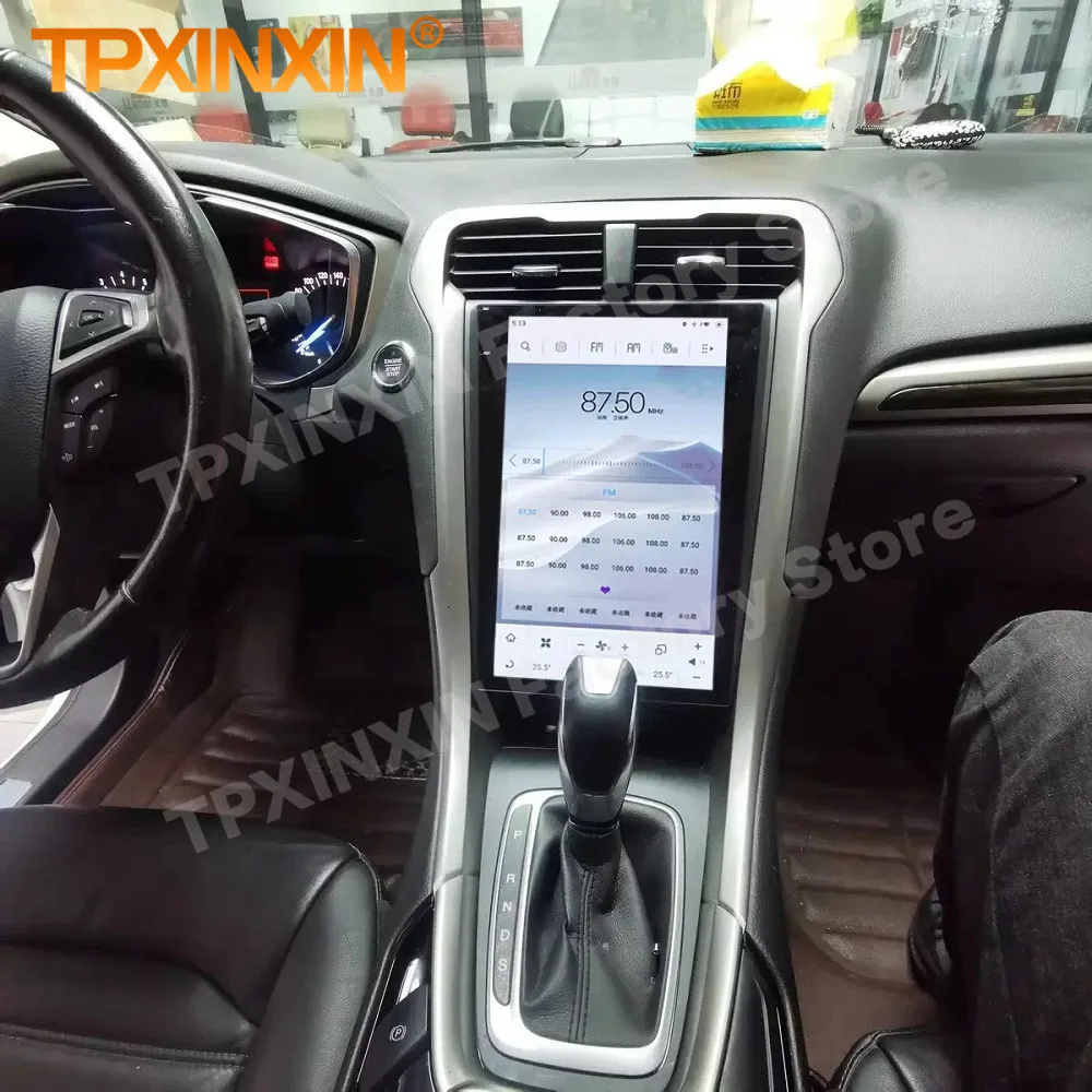 Мультимедийная стереосистема Qualcomm Android 13 для Ford Mondeo Fusion MK5 2013 ~ 2017 GPS-навигация Viedo