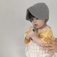 2022 korea summer baby hats cotton sun protrction cap toddler baby girls sun caps baby accessories toddler sunscreen cap