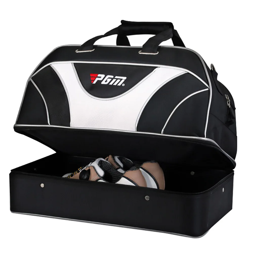 Golf Clothing Bag Men Women Large General Capacity Luggage Bag Double-Layer Fashion Waterproof Nylon Ball Bag Independent Bag