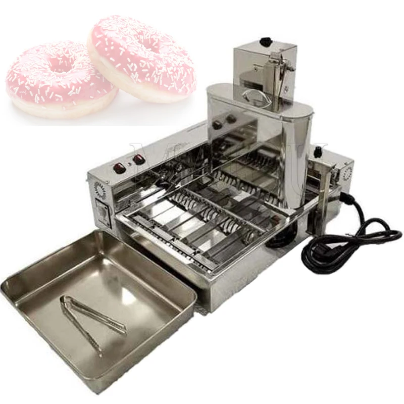Commercial 4 Rows  Intelligent Doughnut Makers Donut Fryer Machine
